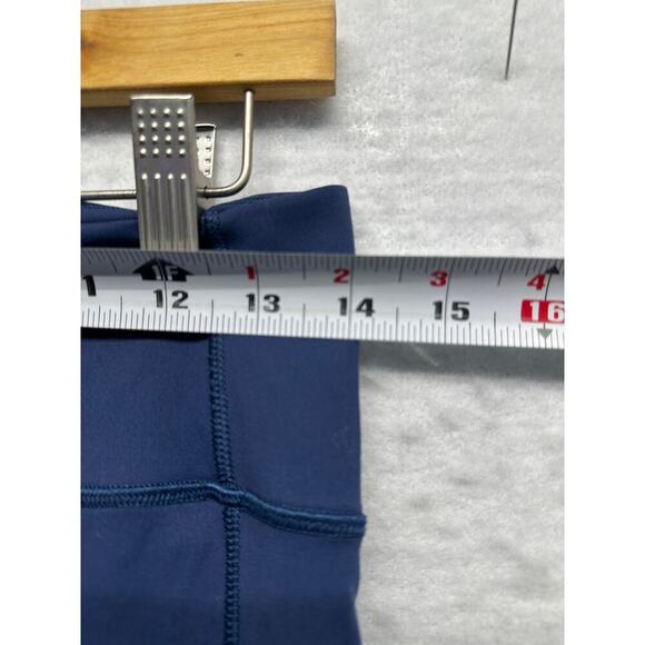 Lululemon Back In Movement Crop Everlux Gym Workout Leggings Blue 10 W6AHJS - Picture 3 of 9